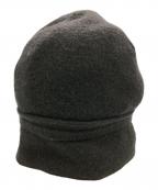 DIOR HOMMEディオール オム）の古着「キャメルニットキャップ」｜ブラック