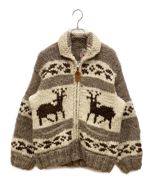 CHIEFTAIN（チーフテン）CHIEFTAIN (チーフテン) ウールカウチンニットカーディガン ベージュ サイズ:不明の古着・服飾アイテム