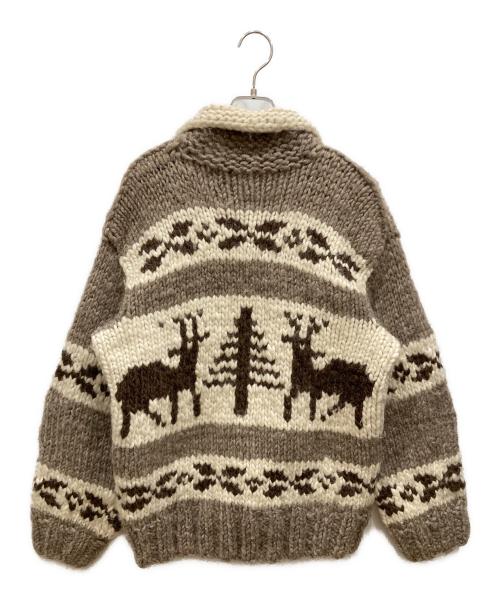 CHIEFTAIN（チーフテン）CHIEFTAIN (チーフテン) ウールカウチンニットカーディガン ベージュ サイズ:不明の古着・服飾アイテム