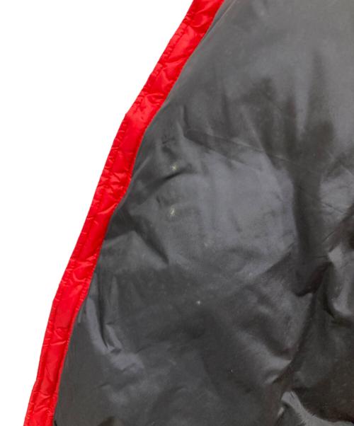 THE NORTH FACE（ザ ノース フェイス）THE NORTH FACE (ザ ノース フェイス) ヌプシダウンジャケット レッド×ブラック サイズ:Ⅼの古着・服飾アイテム