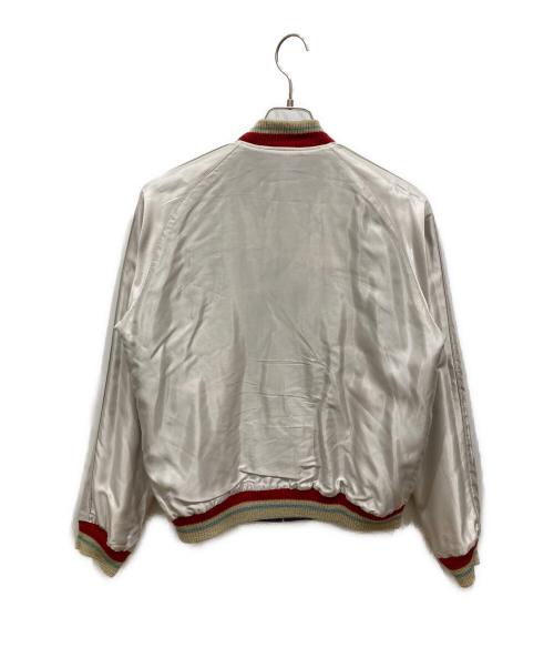 BEAMS（ビームス）BEAMS (ビームス) TAILOR 東洋 (テーラー東洋) スカジャン ブルー サイズ:Ⅿの古着・服飾アイテム