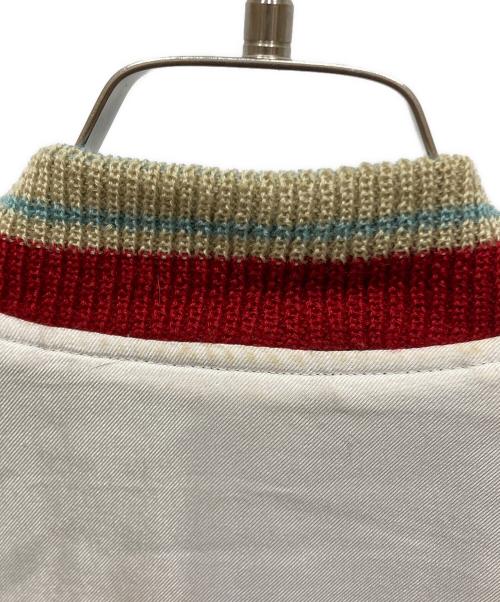 BEAMS（ビームス）BEAMS (ビームス) TAILOR 東洋 (テーラー東洋) スカジャン ブルー サイズ:Ⅿの古着・服飾アイテム