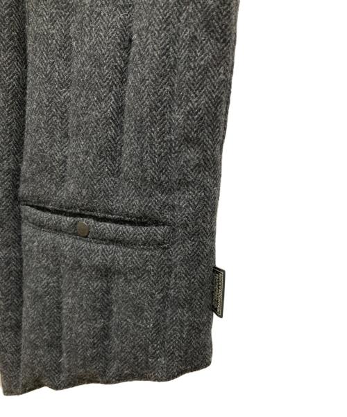 RockyMountainFeatherBed（ロッキーマウンテンフェザーベッド）RockyMountainFeatherBed (ロッキーマウンテンフェザーベッド) ヘリンボンツイードウールダウンベスト グレー サイズ:38の古着・服飾アイテム