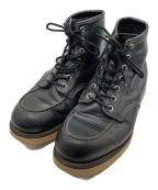 RED WINGレッドウィング）の古着「6-inch Classic Moc」｜ブラック