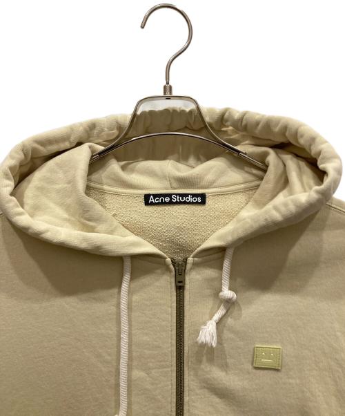 Acne studios（アクネ ストゥディオス）ACNE STUDIOS (アクネ ストゥディオス) Hooded zip sweater イエロー サイズ:SIZE Lの古着・服飾アイテム