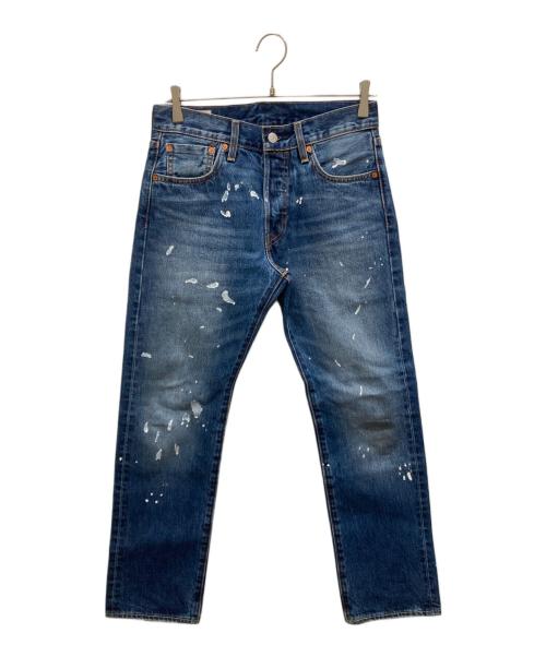 LEVI'S PReMIUM（リーバイス プレミアム）LEVI'S PReMIUM (リーバイス プレミアム) JOURNAL STANDARD (ジャーナルスタンダード) 501ペイント加工デニムパンツ インディゴ サイズ:SIZE 28の古着・服飾アイテム