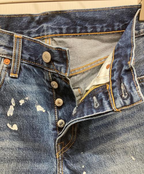 LEVI'S PReMIUM（リーバイス プレミアム）LEVI'S PReMIUM (リーバイス プレミアム) JOURNAL STANDARD (ジャーナルスタンダード) 501ペイント加工デニムパンツ インディゴ サイズ:SIZE 28の古着・服飾アイテム