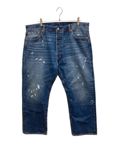 LEVI'S PReMIUM（リーバイス プレミアム）LEVI'S PReMIUM (リーバイス プレミアム) JOURNAL STANDARD (ジャーナルスタンダード) 501ペイント加工デニムパンツ インディゴ サイズ:SIZE 40の古着・服飾アイテム