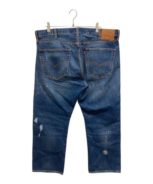 LEVI'S PReMIUM（リーバイス プレミアム）LEVI'S PReMIUM (リーバイス プレミアム) JOURNAL STANDARD (ジャーナルスタンダード) 501ペイント加工デニムパンツ インディゴ サイズ:SIZE 40の古着・服飾アイテム