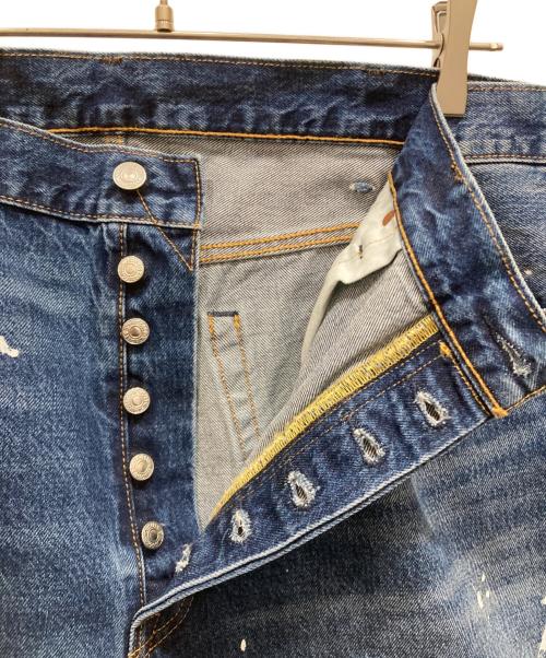 LEVI'S PReMIUM（リーバイス プレミアム）LEVI'S PReMIUM (リーバイス プレミアム) JOURNAL STANDARD (ジャーナルスタンダード) 501ペイント加工デニムパンツ インディゴ サイズ:SIZE 40の古着・服飾アイテム