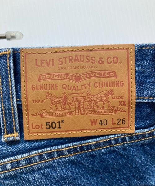 LEVI'S PReMIUM（リーバイス プレミアム）LEVI'S PReMIUM (リーバイス プレミアム) JOURNAL STANDARD (ジャーナルスタンダード) 501ペイント加工デニムパンツ インディゴ サイズ:SIZE 40の古着・服飾アイテム