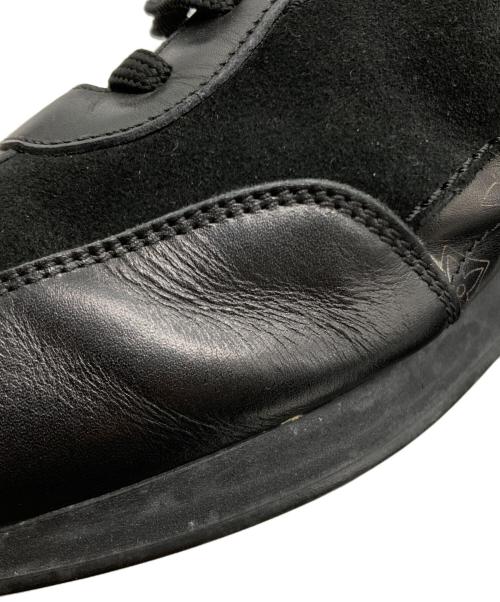 LOUIS VUITTON（ルイ ヴィトン）LOUIS VUITTON (ルイ ヴィトン) モノグラム スエード レザー スニーカー ブラック サイズ:SIZE 8 1/2の古着・服飾アイテム