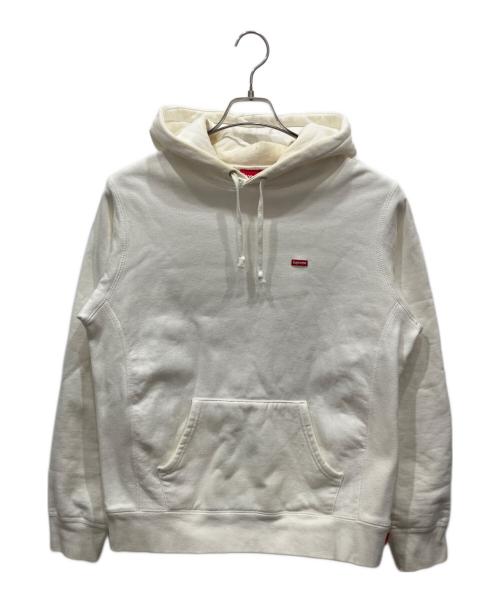 SUPREME（シュプリーム）Supreme (シュプリーム) スモールボックスロゴフーディー アイボリー サイズ:SIZE Sの古着・服飾アイテム