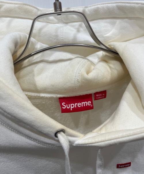 SUPREME（シュプリーム）Supreme (シュプリーム) スモールボックスロゴフーディー アイボリー サイズ:SIZE Sの古着・服飾アイテム
