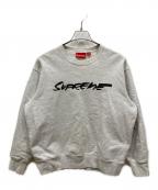 SUPREMEシュプリーム）の古着「ューチュラロゴクルーネック」｜グレー