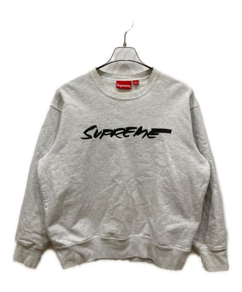 SUPREME（シュプリーム）Supreme (シュプリーム) ューチュラロゴクルーネック グレー サイズ:Sの古着・服飾アイテム