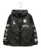 DIESELディーゼル）の古着「フーデッドジャケット」｜ブラック
