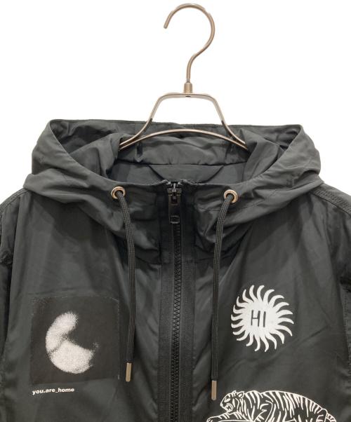 DIESEL（ディーゼル）DIESEL (ディーゼル) フーデッドジャケット ブラック サイズ:SIZE XSの古着・服飾アイテム