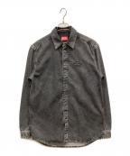 DIESELディーゼル）の古着「d-simply basic shirt」｜ブラック