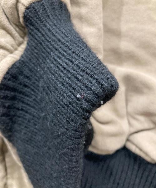 DIESEL（ディーゼル）DIESEL (ディーゼル) ジッパーデザイン キルティングブルゾン カーキ×ブラック サイズ:SIZE XSの古着・服飾アイテム