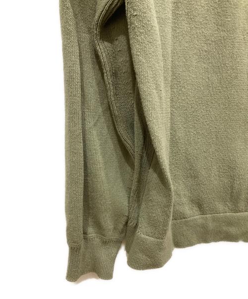 C.P COMPANY（シーピーカンパニー）C.P COMPANY (シーピーカンパニー) Cotton Mixed Hooded Knit オリーブ サイズ:SIZE 50の古着・服飾アイテム