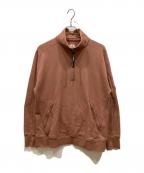 C.P COMPANYシーピーカンパニー）の古着「Diagonal Raised Fleece Crewneck」｜ベージュ
