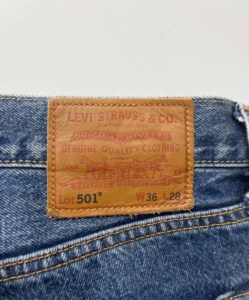 LEVI'S（リーバイス）LEVI'S (リーバイス) JOURNAL STANDARD (ジャーナルスタンダード) 別注501デニムパンツ インディゴ サイズ:SIZE 91cm (W36)の古着・服飾アイテム