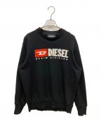 DIESELディーゼル）の古着「ロゴスウェット」｜ブラック