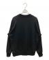 DIESEL (ディーゼル) ロゴスウェット ブラック サイズ:SIZE XXS：5000円