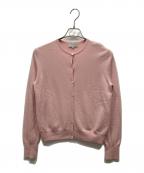MACKINTOSHマッキントッシュ）の古着「カシミヤクルーネックカーディガン」｜ピンク