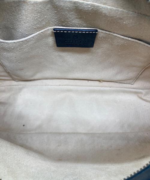 GUCCI（グッチ）GUCCI (グッチ) GGマーモント スモールカメラバッグ ブラックの古着・服飾アイテム