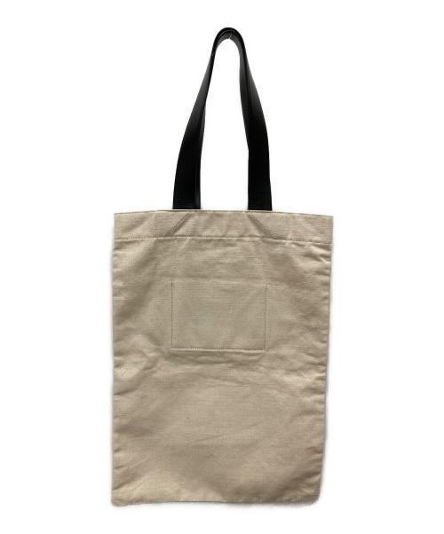 JIL SANDER（ジルサンダー）JIL SANDER (ジルサンダー) FLAT SHOPPER アイボリー×ブラックの古着・服飾アイテム