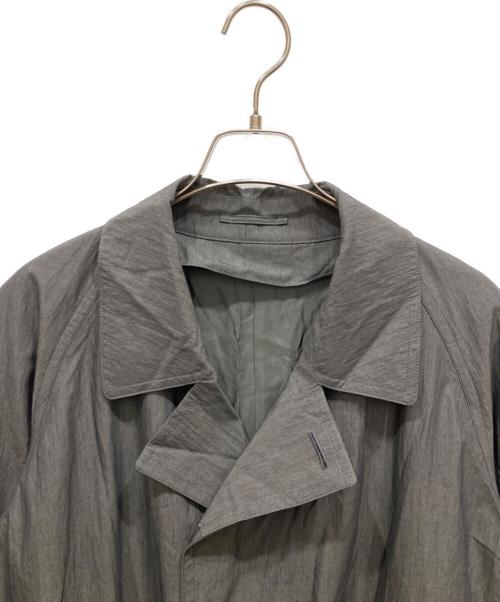 Yves Saint Laurent（イヴサンローラン）Yves Saint Laurent (イヴサンローラン) ステンカラーコート グレー サイズ:不明の古着・服飾アイテム