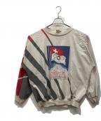 adidasアディダス）の古着「オリンピックスウェット」｜ベージュ