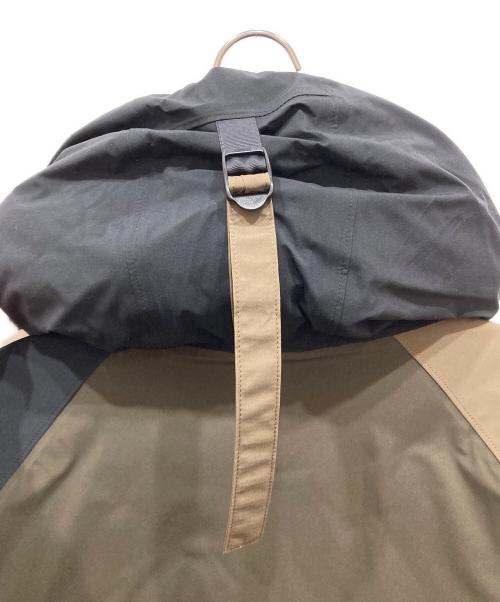 WILD THINGS（ワイルドシングス）WILD THINGS (ワイルドシングス) EDIFICE (エディフィス) PERTEX DENALI JACKET ブラック×ブラウン サイズ:ＸＬの古着・服飾アイテム