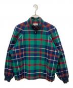 PENDLETONペンドルトン）の古着「チェック柄スイングトップ」｜ネイビー×グリーン
