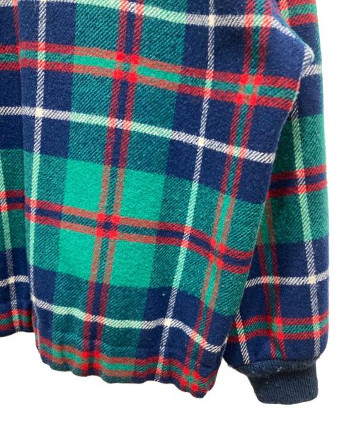 PENDLETON（ペンドルトン）PENDLETON (ペンドルトン) チェック柄スイングトップ ネイビー×グリーン サイズ:Ⅿの古着・服飾アイテム