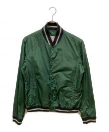 MONCLER（モンクレール）の古着「スナップナイロンブルゾン」｜グリーン