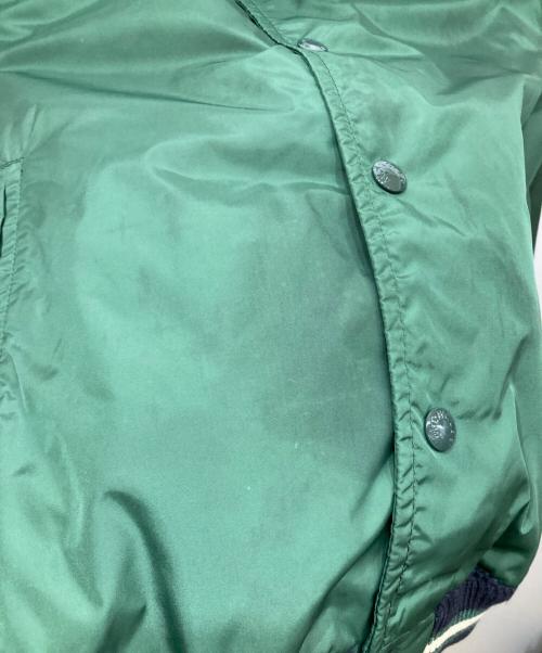 MONCLER（モンクレール）MONCLER (モンクレール) スナップナイロンブルゾン グリーン サイズ:2の古着・服飾アイテム