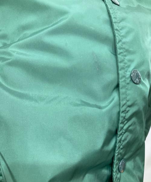 MONCLER（モンクレール）MONCLER (モンクレール) スナップナイロンブルゾン グリーン サイズ:2の古着・服飾アイテム