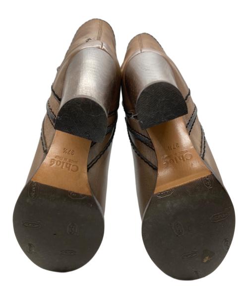 Chloe（クロエ）Chloe (クロエ) ウェスタンブーツ ブラウン サイズ:SIZE 37 1/2の古着・服飾アイテム