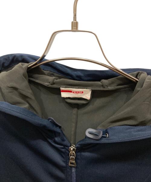PRADA SPORTS（プラダスポーツ）PRADA SPORTS (プラダスポーツ) ジップパーカー ネイビー サイズ:50の古着・服飾アイテム