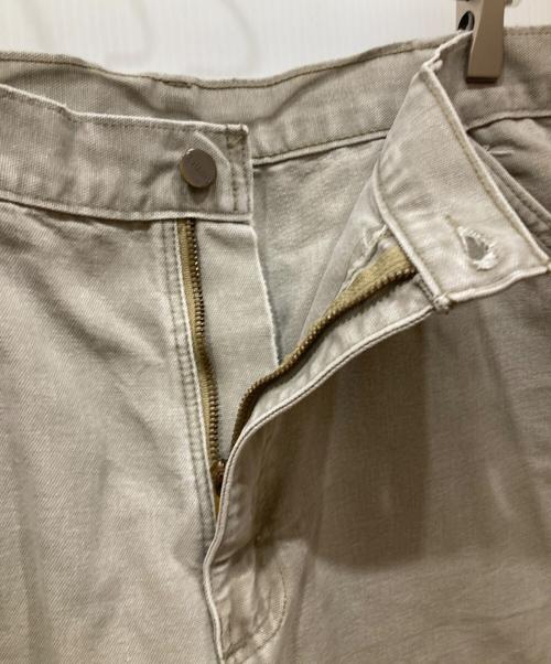 CarHartt（カーハート）CarHartt (カーハート) ダックペインターパンツ ベージュ サイズ:96cm (W38)の古着・服飾アイテム