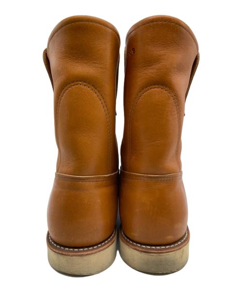 RED WING（レッドウィング）RED WING (レッドウィング) PECOS BOOTS ブラウン サイズ:SIZE 27cmの古着・服飾アイテム