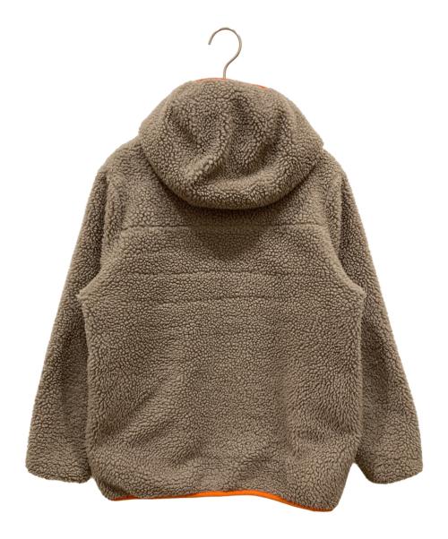 Patagonia（パタゴニア）Patagonia (パタゴニア) キッズ・リバーシブル・レディ・フレディ・フーディ オレンジ サイズ:100cmの古着・服飾アイテム