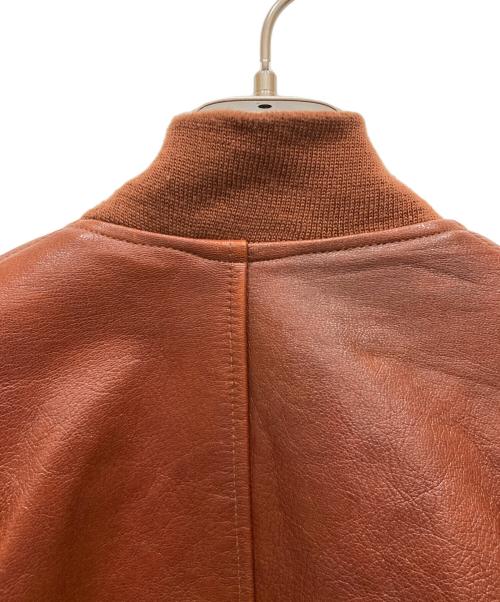 AVIREX（アヴィレックス）AVIREX (アヴィレックス) フライトレザージャケット ブラウン サイズ:SIZE Sの古着・服飾アイテム
