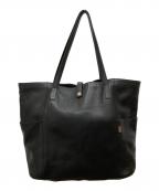 MR.OLIVEミスターオリーブ）の古着「レザートートバッグ」｜ブラック