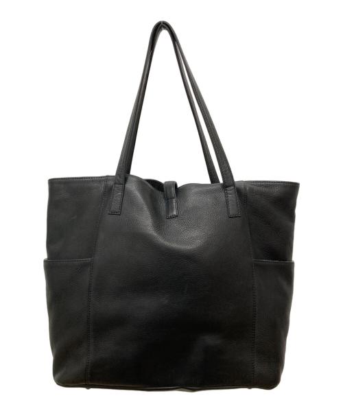 MR.OLIVE（ミスターオリーブ）MR.OLIVE (ミスターオリーブ) レザートートバッグ ブラックの古着・服飾アイテム