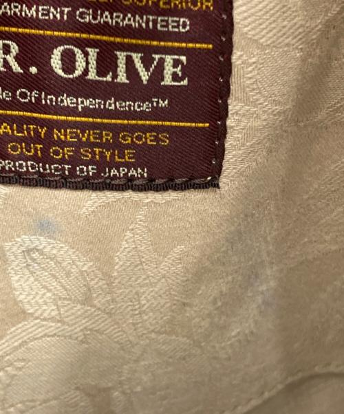 MR.OLIVE（ミスターオリーブ）MR.OLIVE (ミスターオリーブ) レザートートバッグ ブラックの古着・服飾アイテム