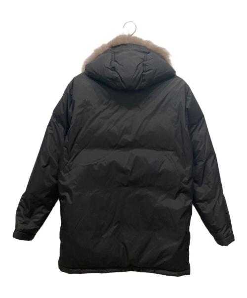 BURBERRY BLACK LABEL（バーバリーブラックレーベル）BURBERRY BLACK LABEL (バーバリーブラックレーベル) フォックスファーダウンジャケット ブラック サイズ:SIZE Mの古着・服飾アイテム